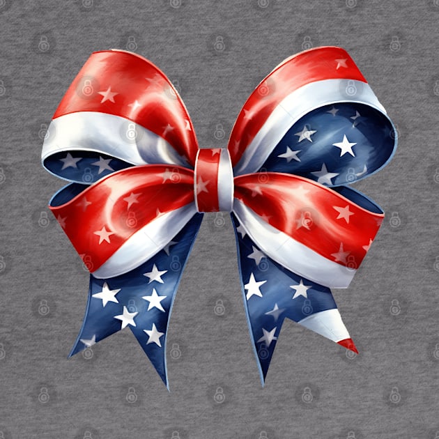 4th of July Ribbon #3 by Chromatic Fusion Studio